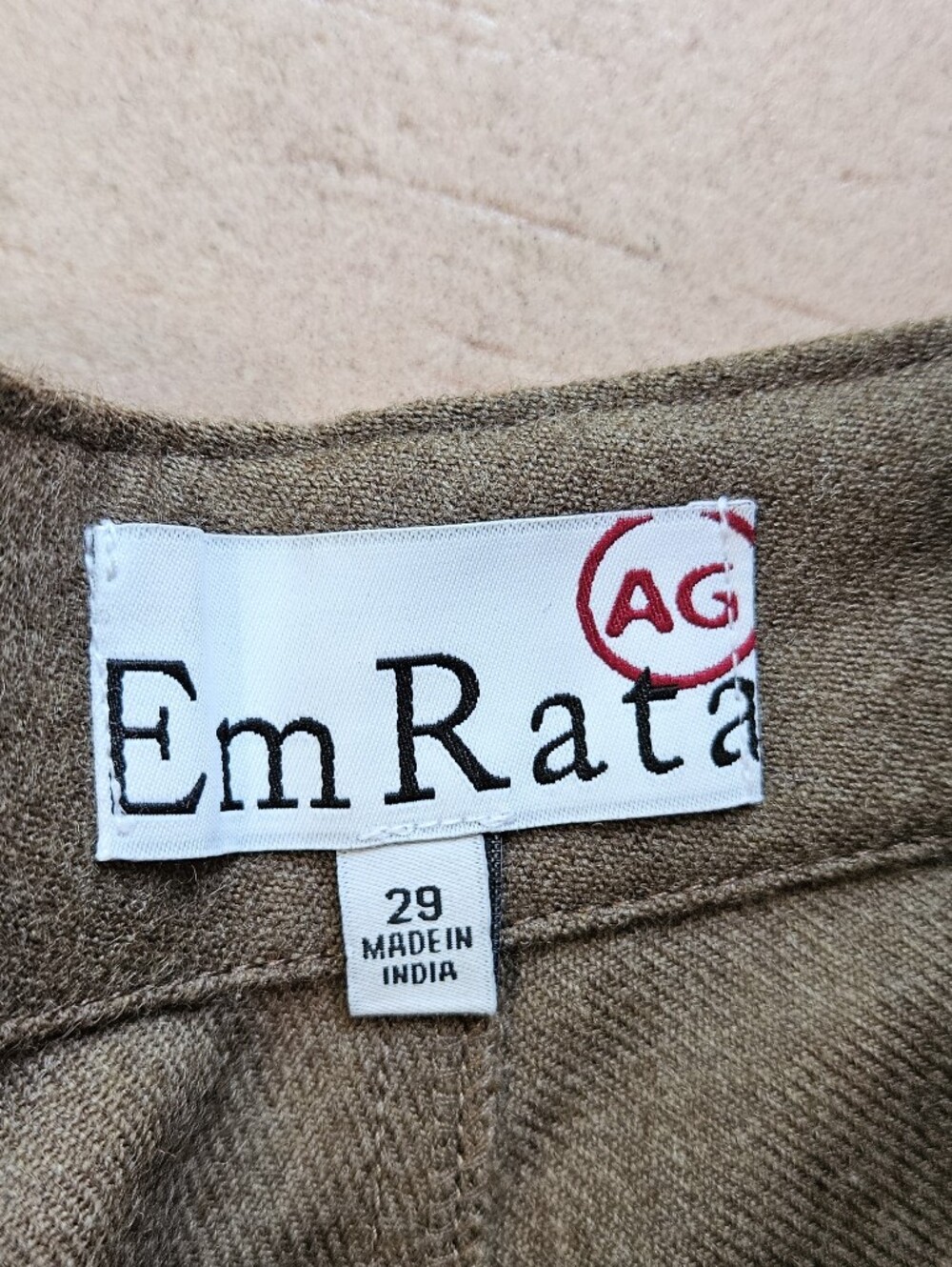 Adriano Goldschmied EmRata Amia Wool Wide Leg Cargo Pants - Picture 9 of 15